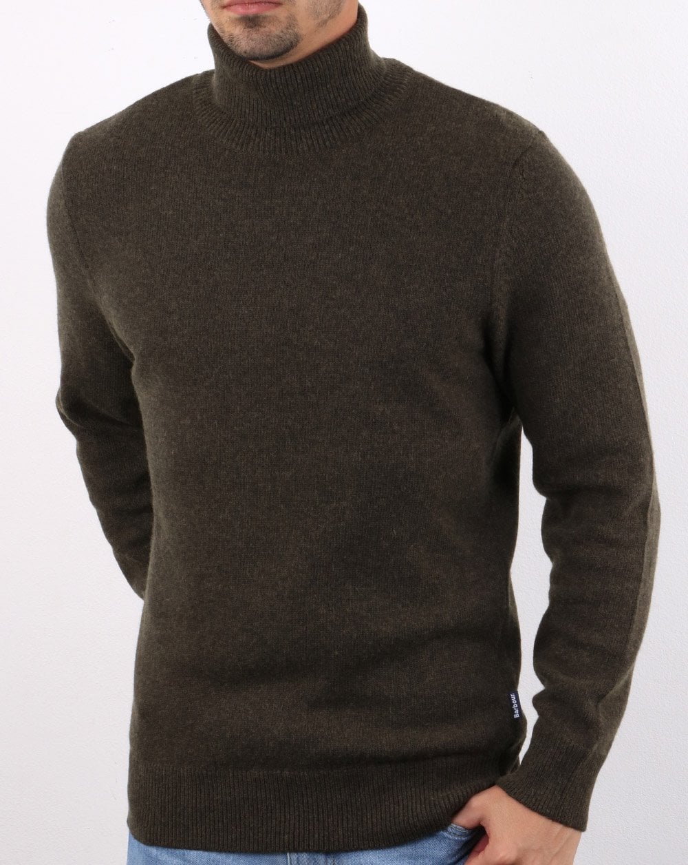 Barbour Leahill Rollkragen Oliv
