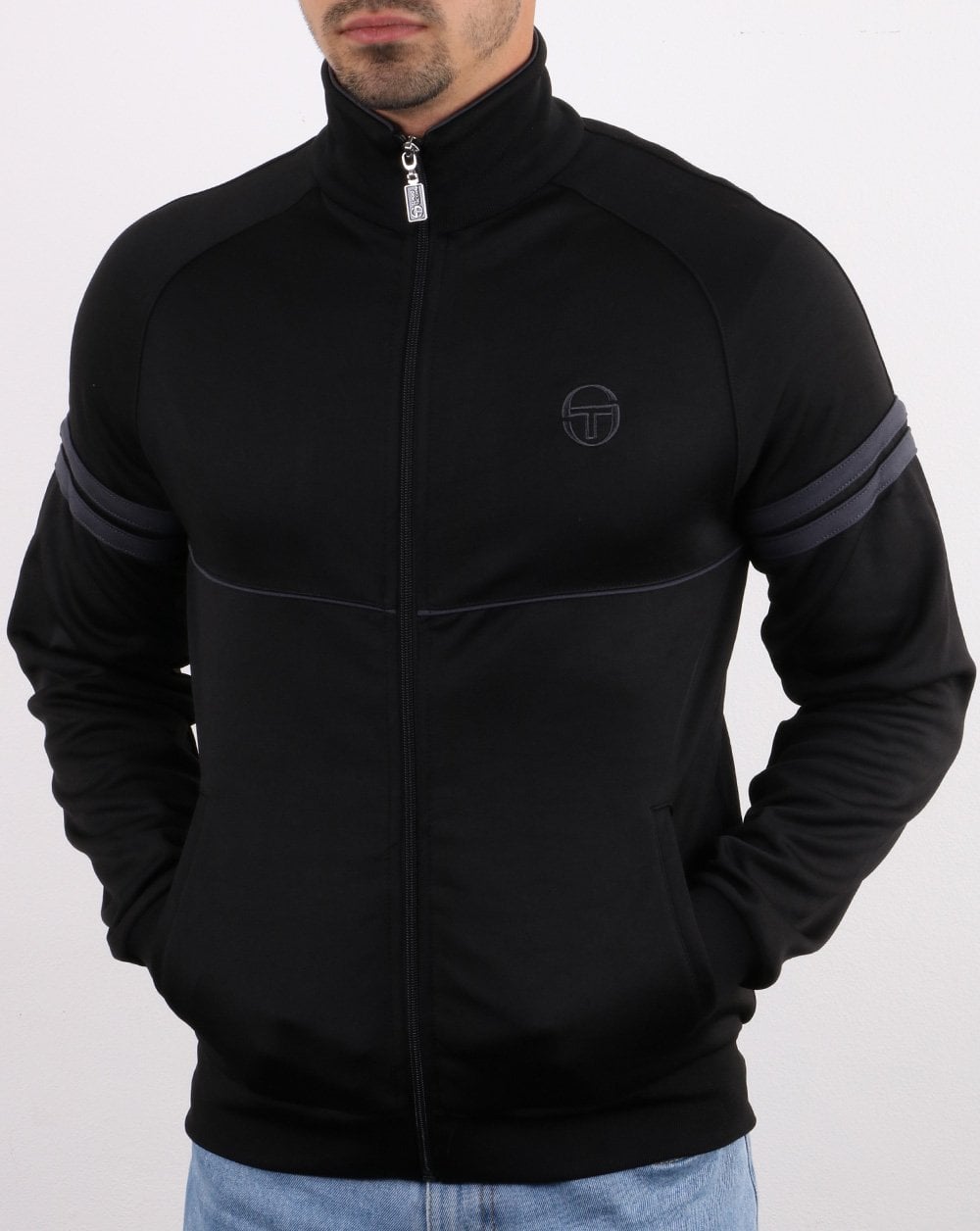 Sergio Tacchini Star Track Top Black