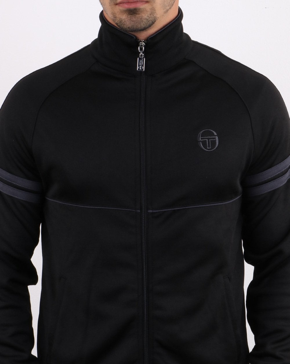 Sergio Tacchini Star Trainingsjacke Schwarz