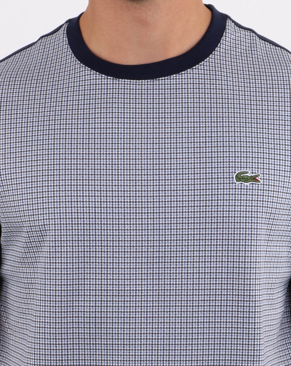 Lacoste Split T-shirt White/Navy