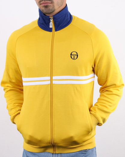 Sergio Tacchini Dallas Trainingsjacke Gelb/Vintage Blau