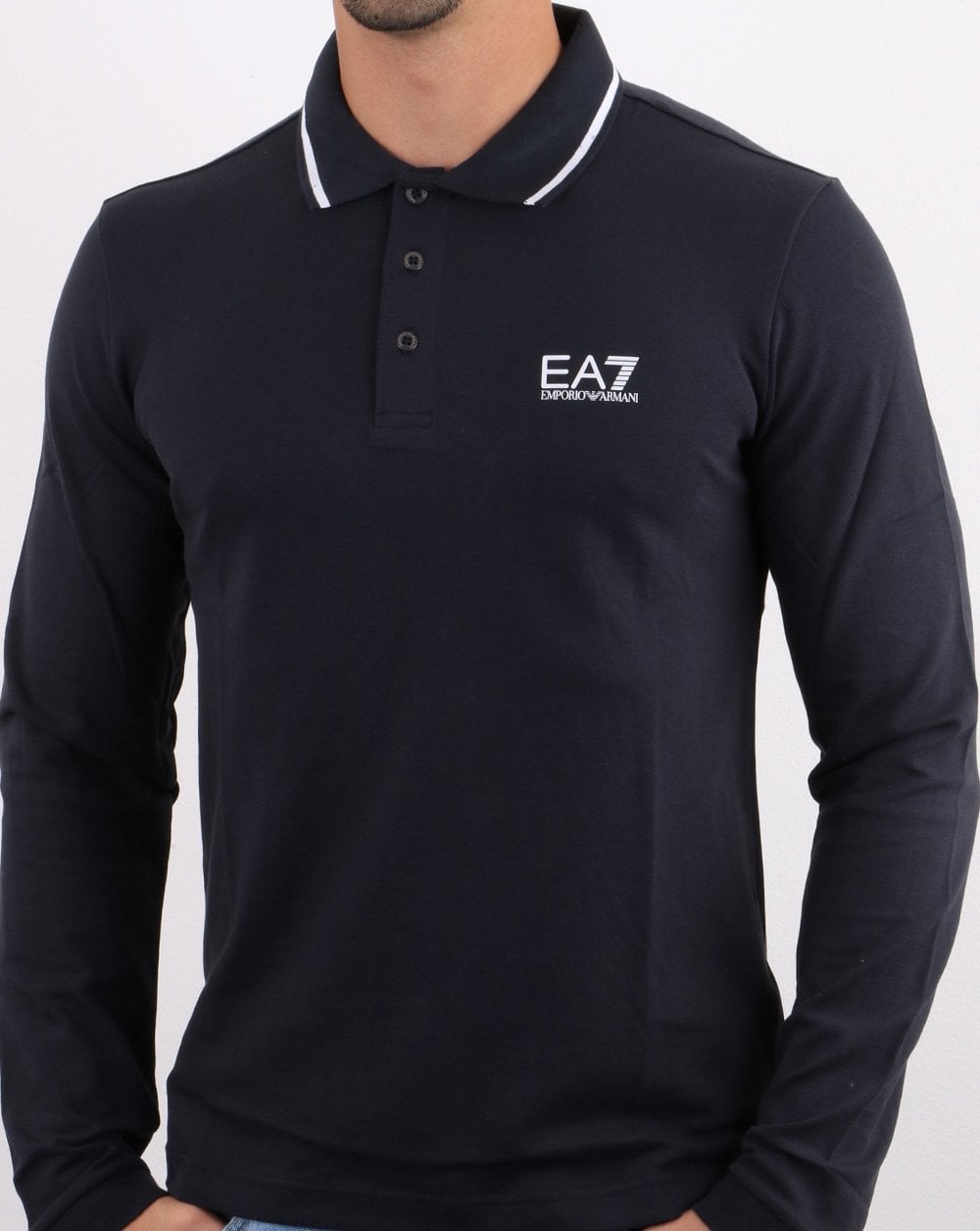 Emporio Armani EA7 Poloshirt Marineblau