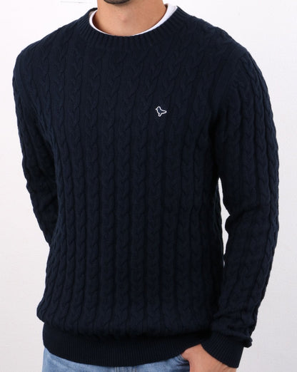 Weekend Offender Castano Pullover Marineblau