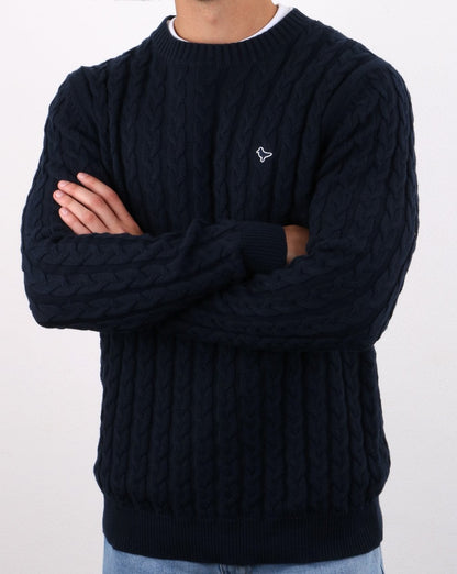 Weekend Offender Castano Pullover Marineblau