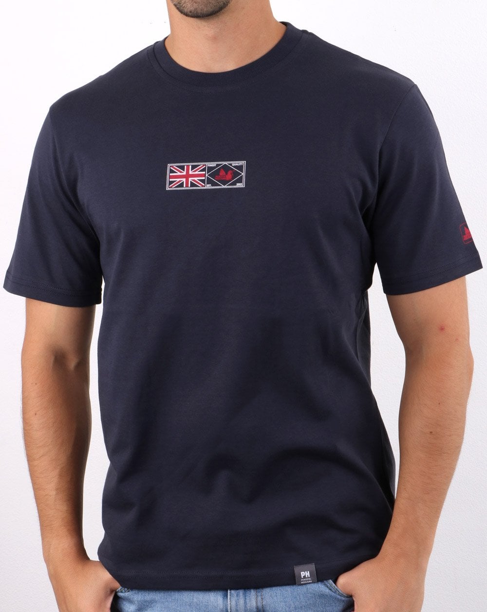 Peaceful Hooligan Finest T-shirt Navy