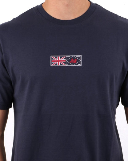 Peaceful Hooligan Finest T-Shirt Marineblau
