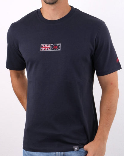 Peaceful Hooligan Finest T-Shirt Marineblau