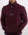 Marshall Artist Siren Half Zip Sweatshirt Burgundy