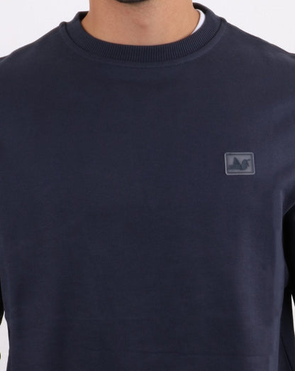 Peaceful Hooligan Johnson Sweatshirt Marineblau