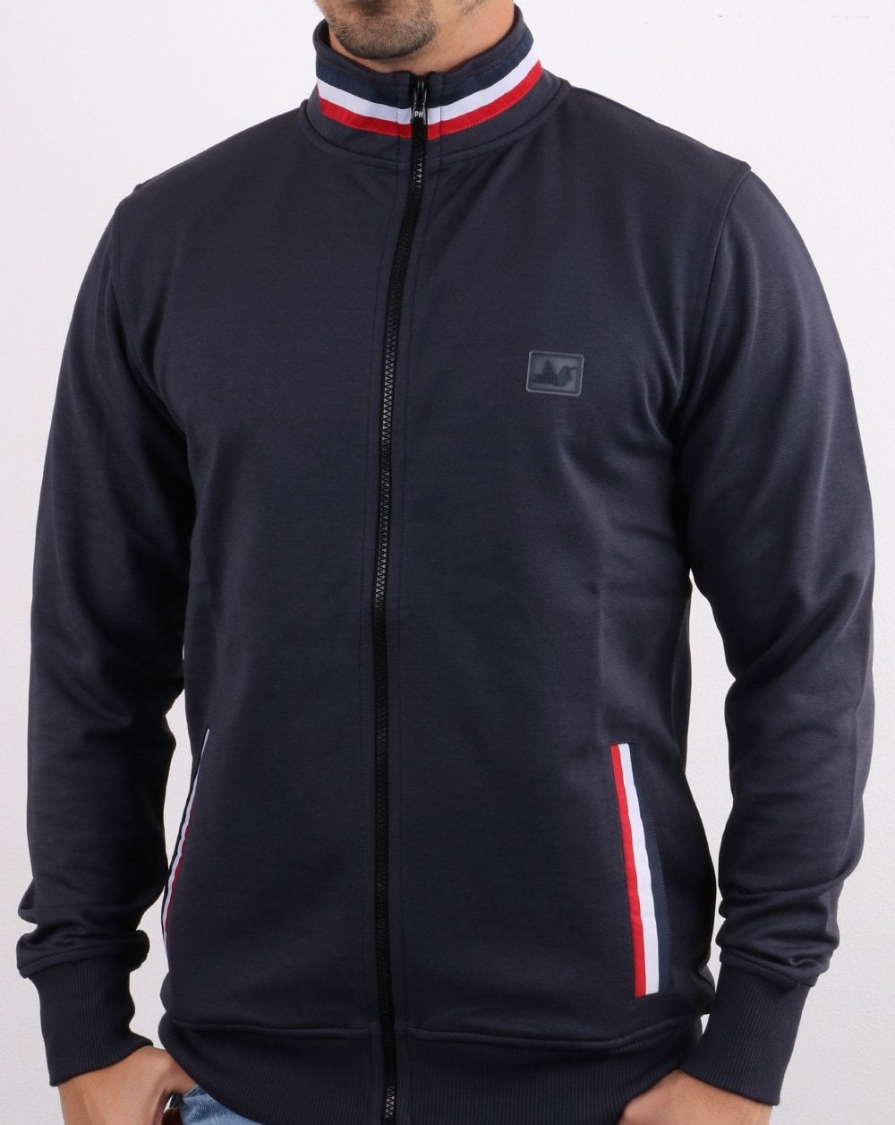 Peaceful Hooligan Boddington Trainingsjacke Marineblau