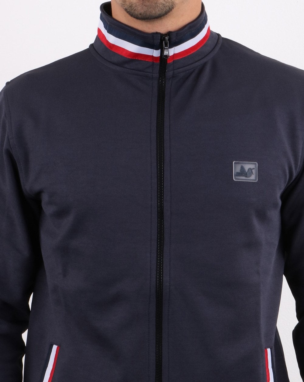 Peaceful Hooligan Boddington Track Top Navy