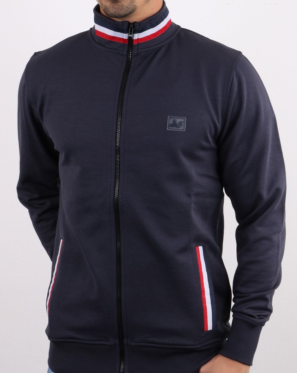 Peaceful Hooligan Boddington Track Top Navy
