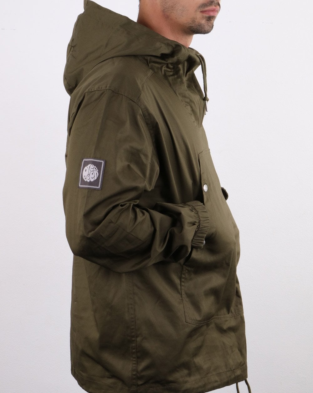 Pretty Green Overhead Jacket Military Green