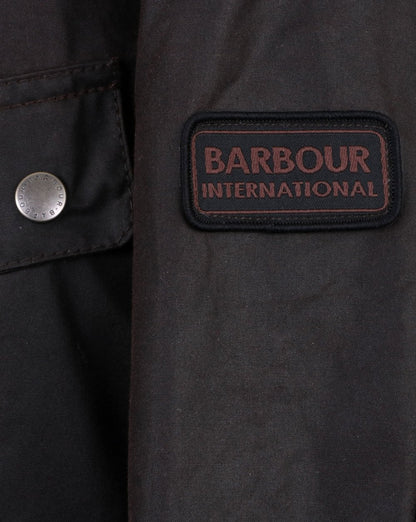 Barbour International Duke Wachsjacke Rost