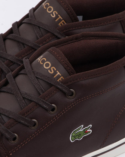 Lacoste Ampthill Trainer Dunkelbraun/Hellbraun