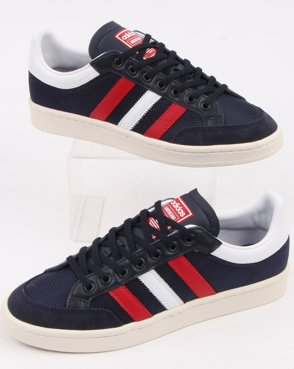 Adidas Americana Low Sneaker Marineblau/Weiß/Rot
