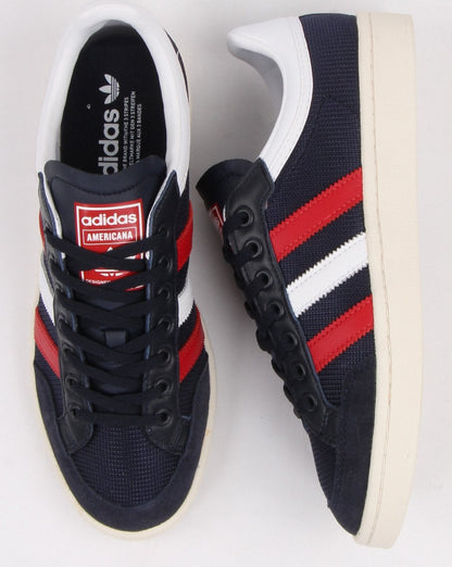 Adidas Americana Low Sneaker Marineblau/Weiß/Rot