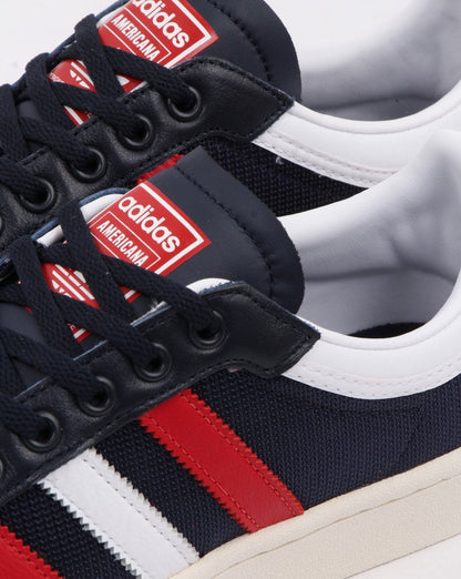 Adidas Americana Low Sneaker Marineblau/Weiß/Rot