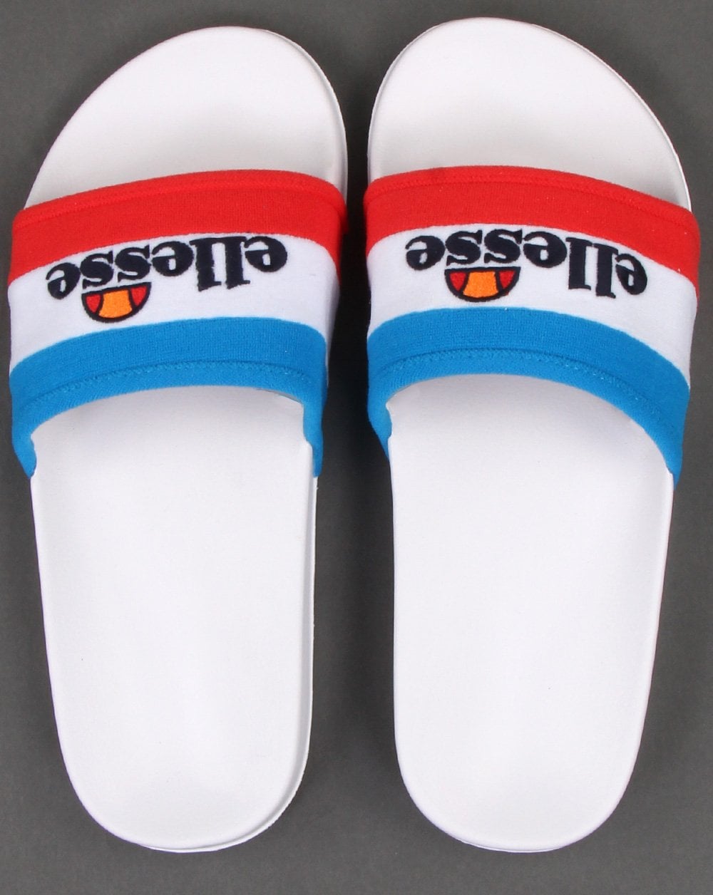 Ellesse Borgaro Slider Red/White/Blue