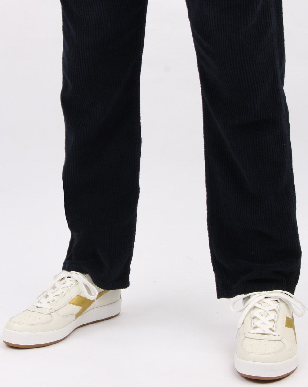 Lois Dallas Straight Jumbo Cordhose Navy