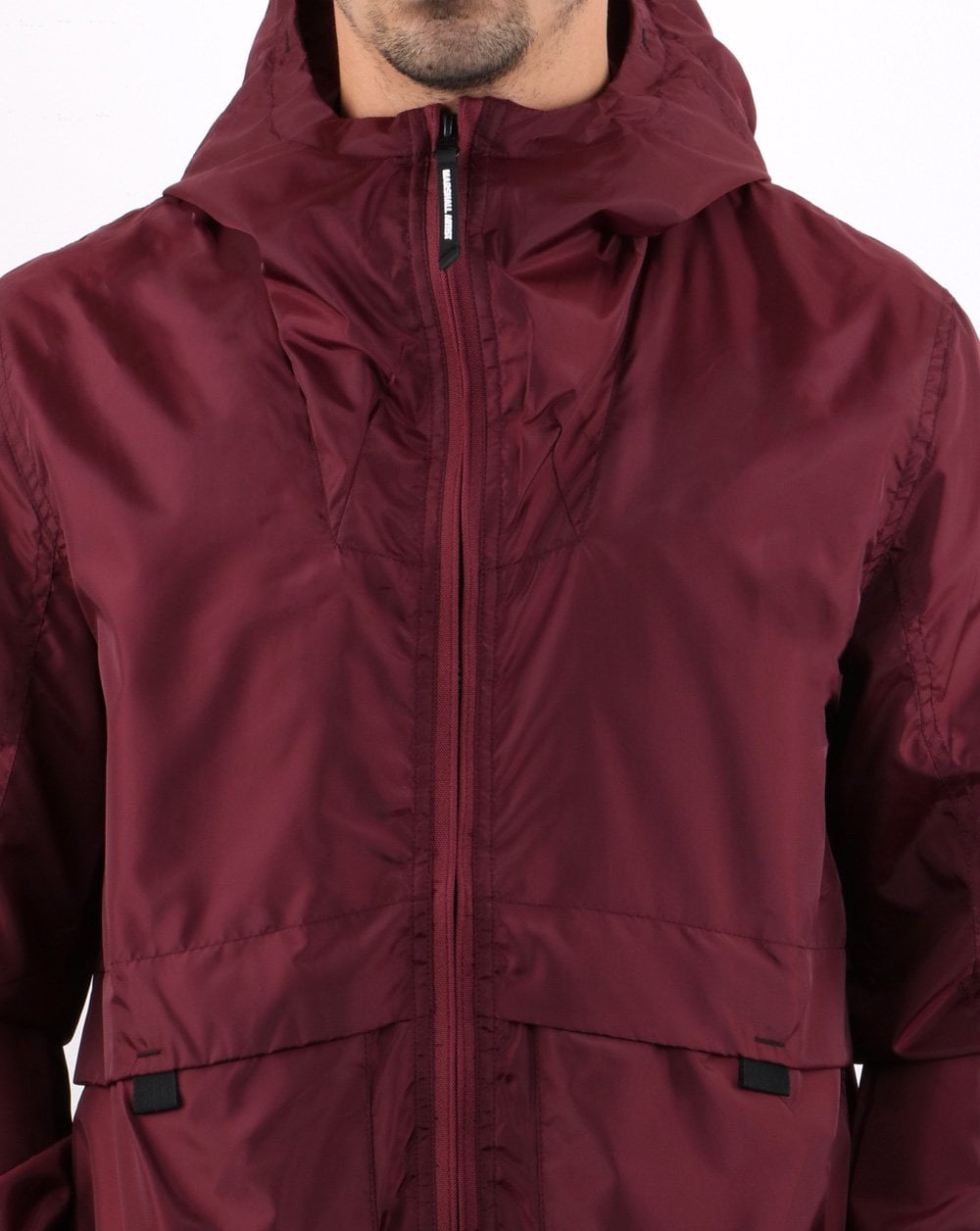 Marshall Artist Ripstop Windrunner Burgund