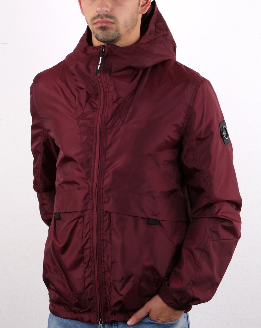 Marshall Artist Ripstop Windrunner Burgund