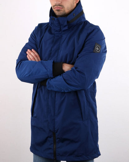 Marshall Artist – Schimmernder Parka mit Fischschwanz, Tinte