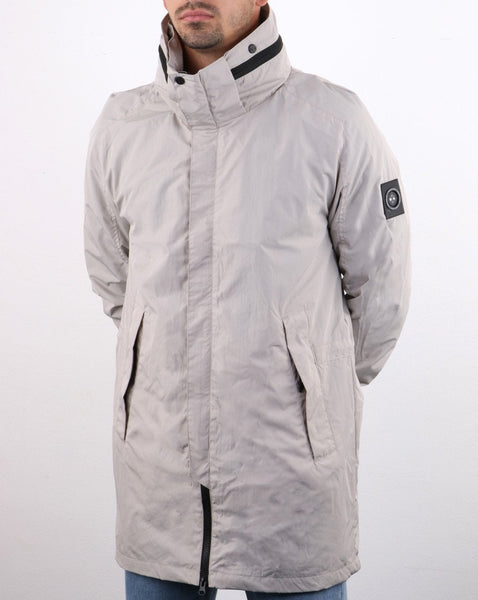 Marshall Artist Shimmer Fishtail Parka Stone