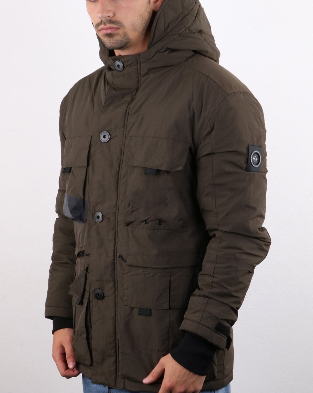 Marshall Artist Compacta Resin Field Jacket Khaki