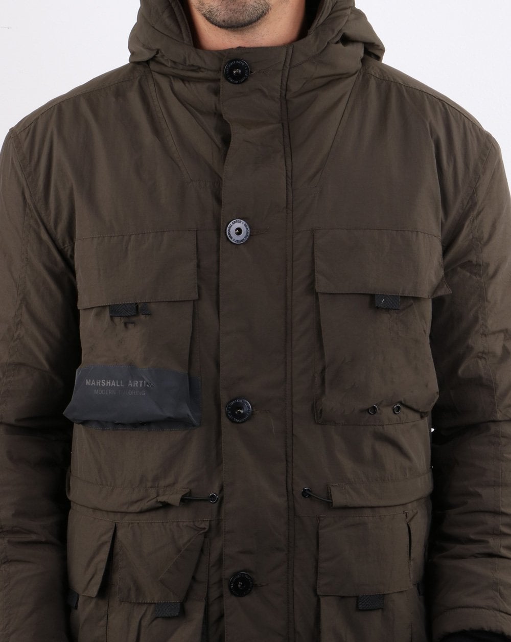Marshall Artist Compacta Resin Field Jacket Khaki