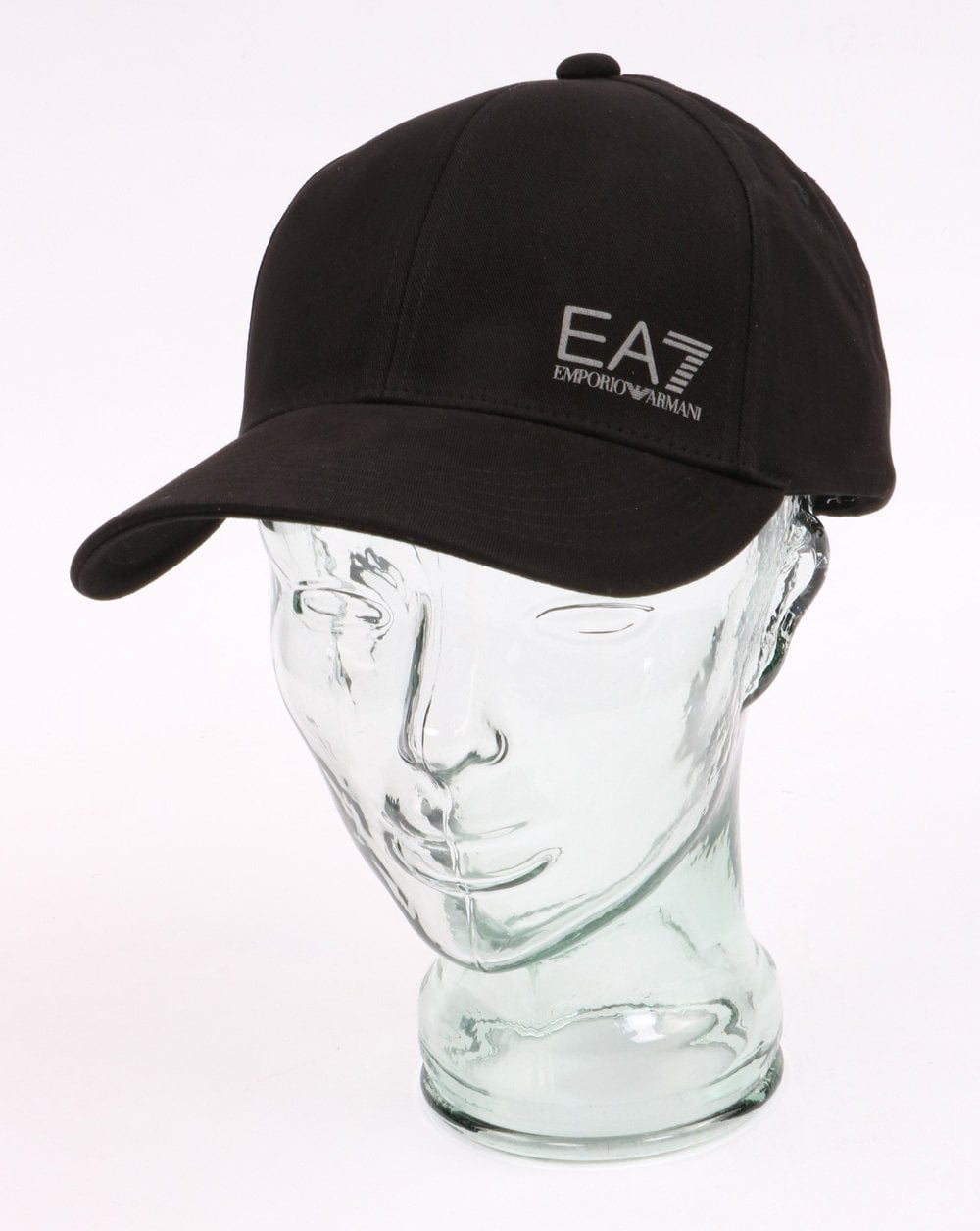 Ea7 Kappe Schwarz/Silber