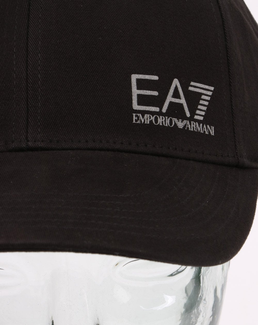 Ea7 Kappe Schwarz/Silber