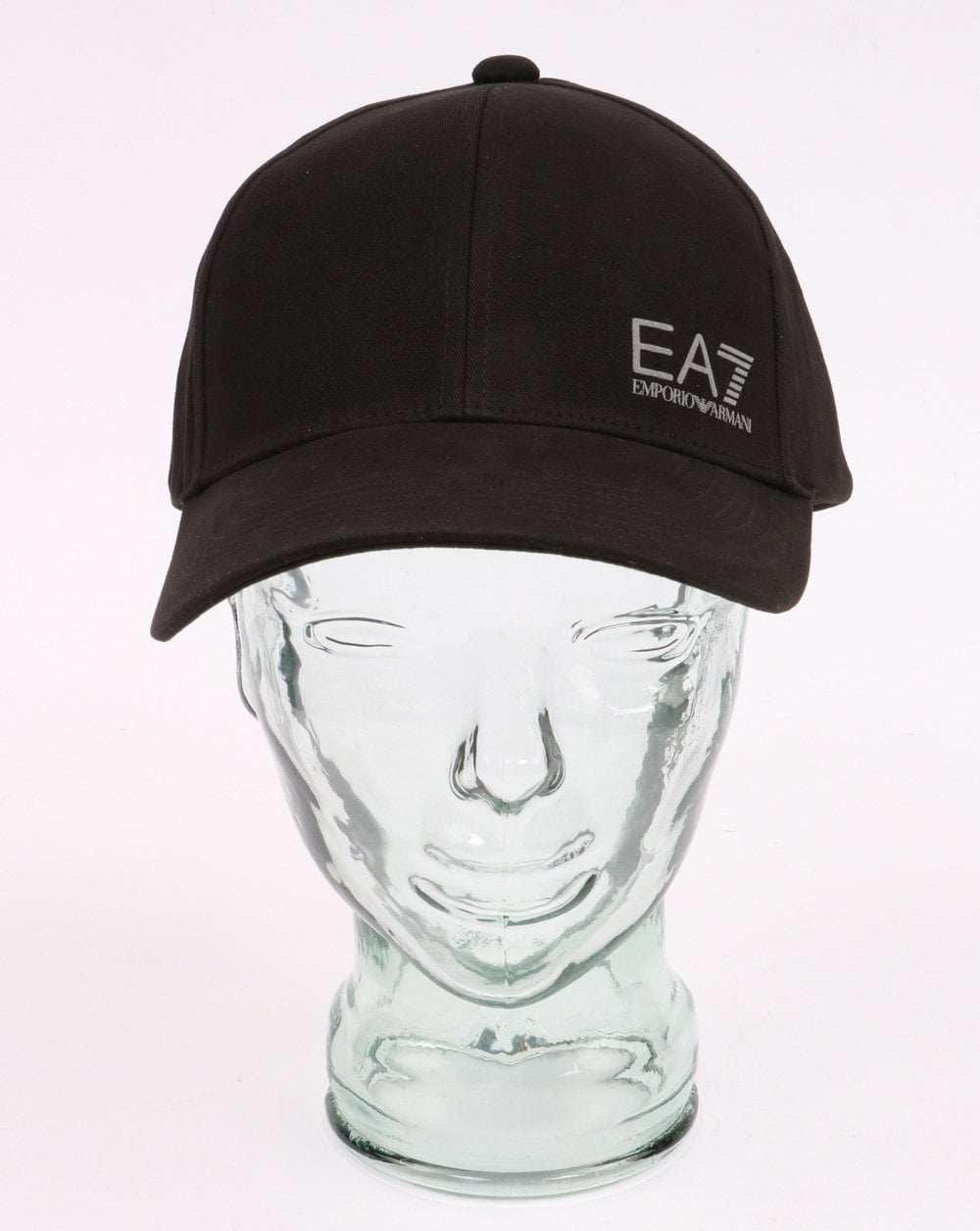 Ea7 Kappe Schwarz/Silber