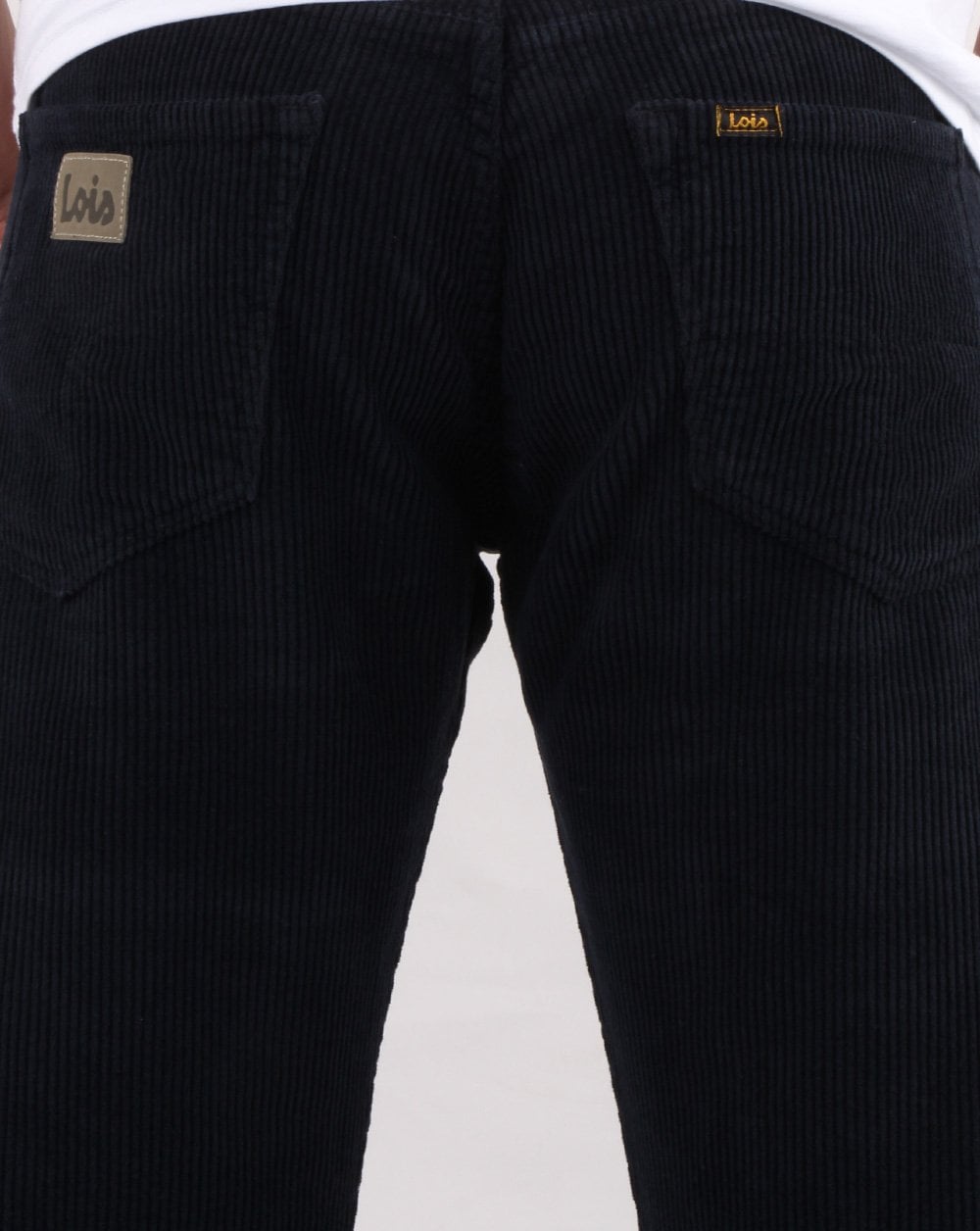 Lois Straight Leg Cords Navy