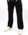 Lois Straight Leg mid jumbo Cords Black