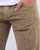 Lois Tapered Mid Cords Dark Sand