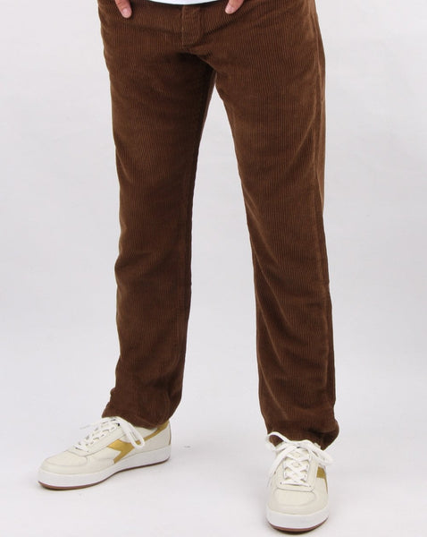Lois Tapered Mid Cords Brown