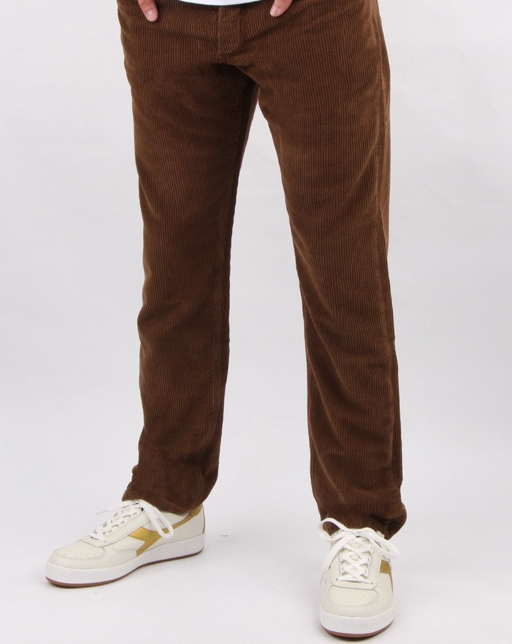 Lois Tapered Mid Cords Braun