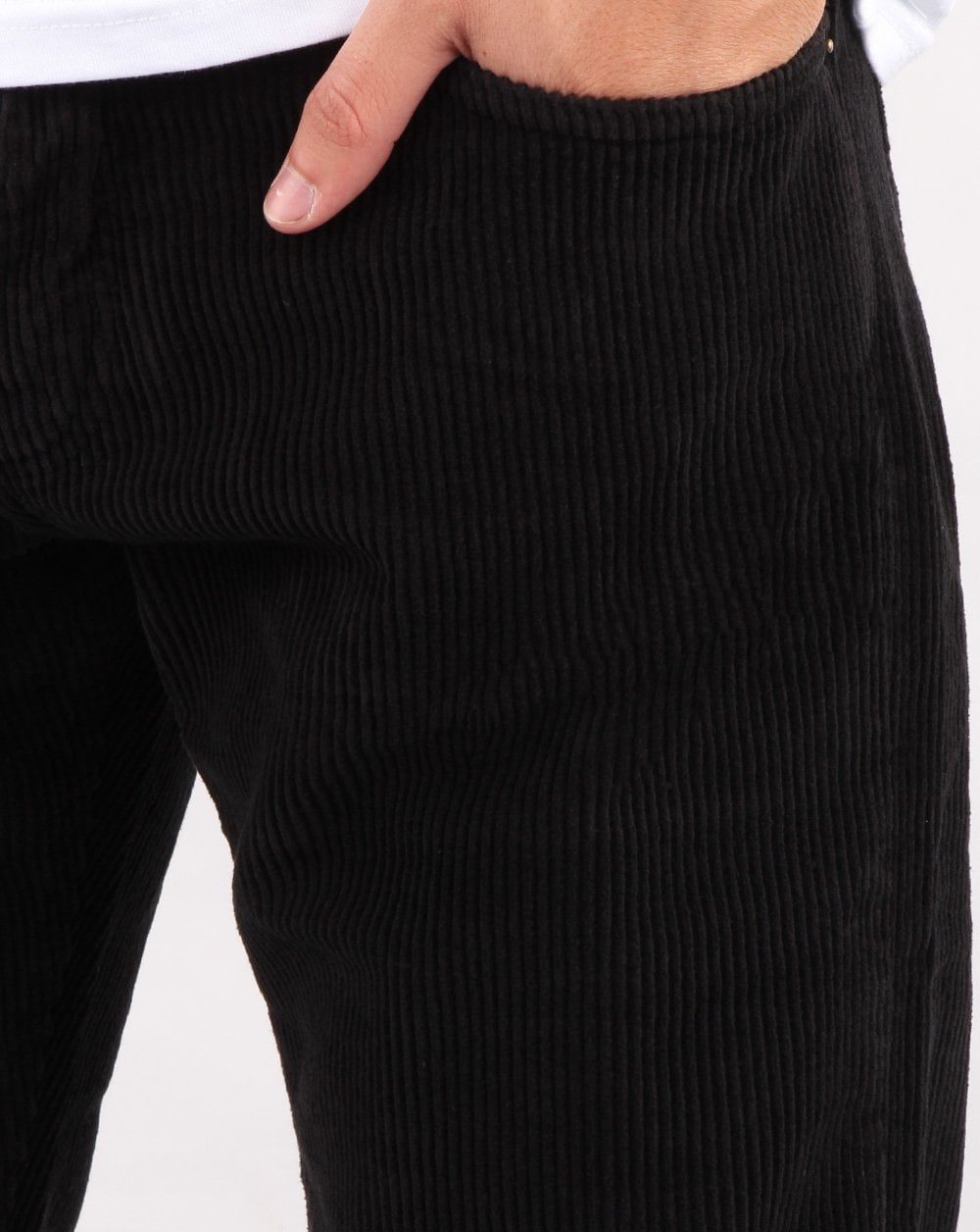 Lois Tapered Mid Cords Schwarz