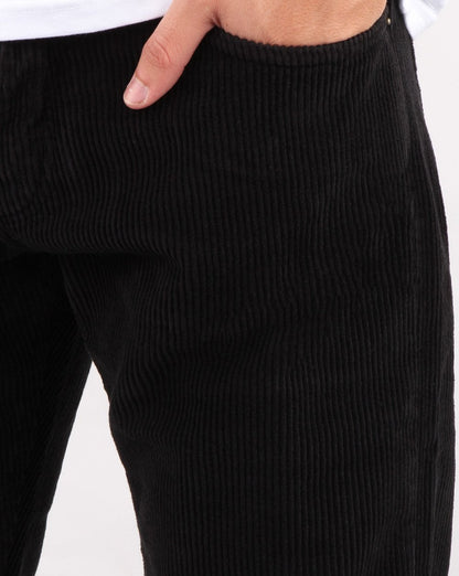 Lois Tapered Mid Cords Schwarz