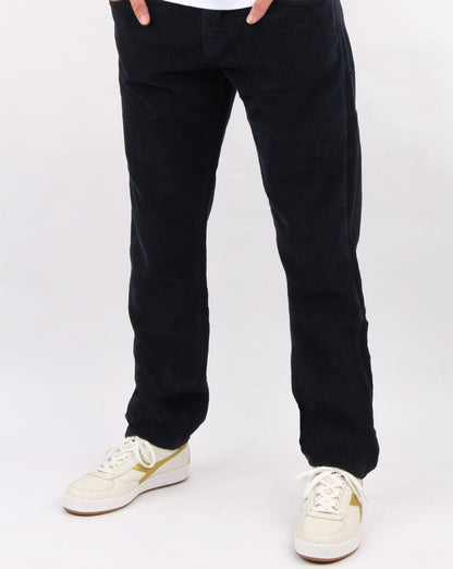 Lois Tapered Mid Cords Cords Marineblau