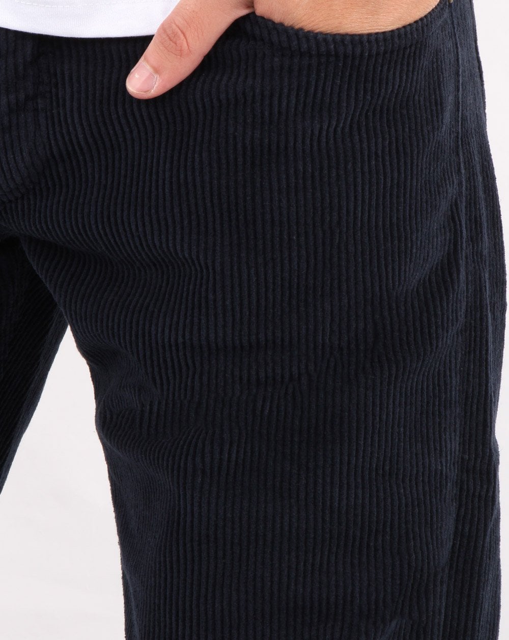 Lois Tapered Mid Cords Cords Marineblau