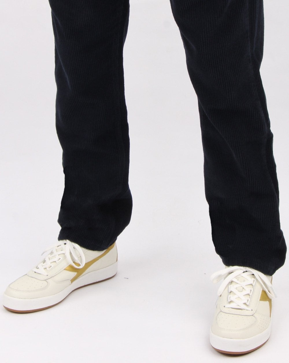 Lois Tapered Mid Cords Cords Navy