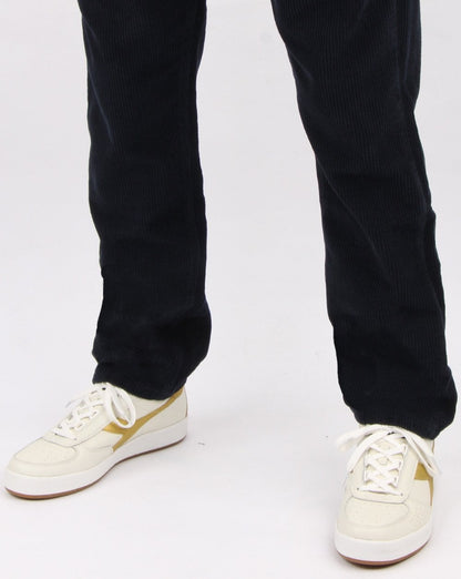 Lois Tapered Mid Cords Cords Marineblau