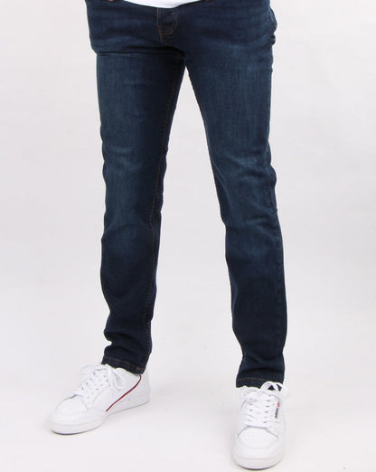 Weekend Offender – Tapered-Jeans in dunklem Vintage-Look