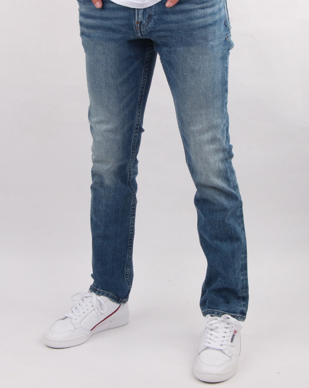 Tommy Hilfiger Ryan Straight Jeans Dallas Mid Blue