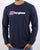 Berghaus Logo Long Sleeved T Shirt Navy