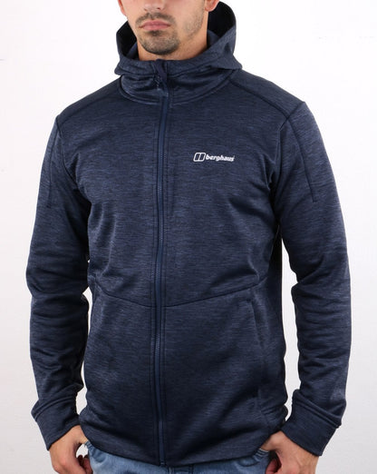 Berghaus Kamaloops Fleecejacke mit Kapuze, Marineblau