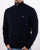 Gant Lambswool Half Zip Navy