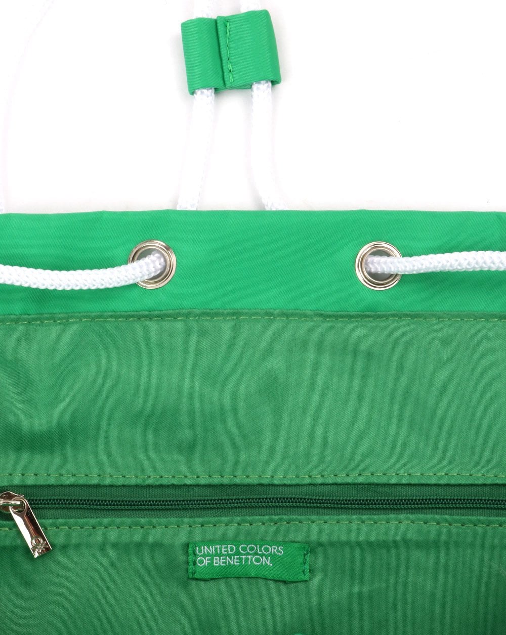 Benetton Reisetasche Grün